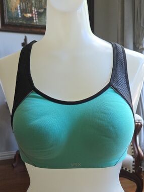 Victoria's Secret Teal and Black VSX Sports Bra
